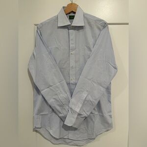 Sid Mashburn Striped Blue Dress Shirt
